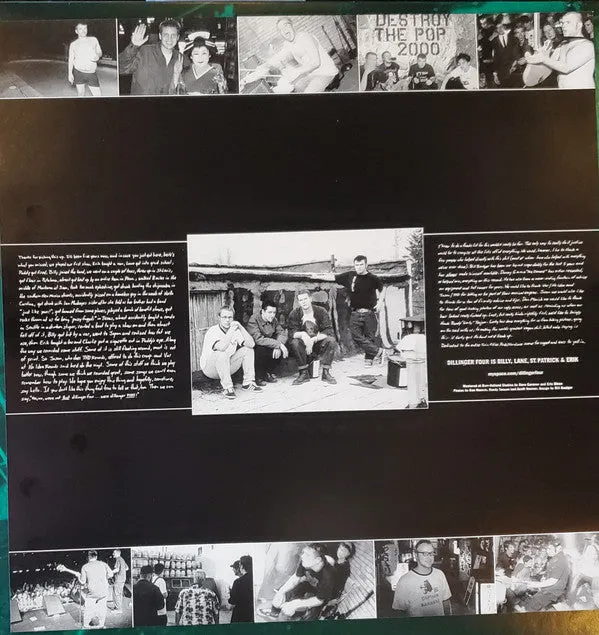 Dillinger Four This Shit Is Genius LP brukt punk