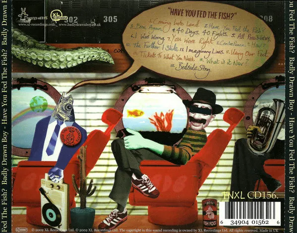 Badly Drawn Boy Have You Fed The Fish? CD album brukt