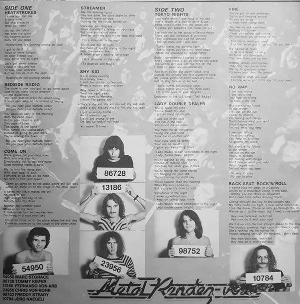 Krokus Metal Rendez-vous LP vinyl brukt Japan-press
