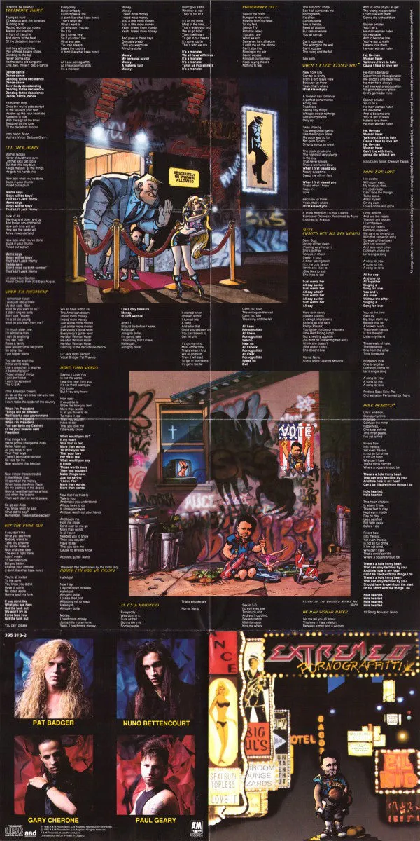 Extreme Extreme II Pornograffitti CD brukt album