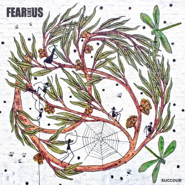 Fear Like Us Succour LP hvit vinyl brukt