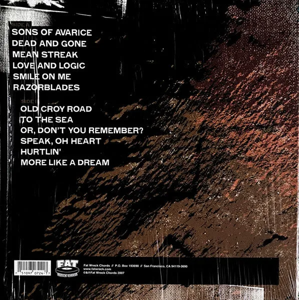 American Steel Destroy Their Future LP brukt svart