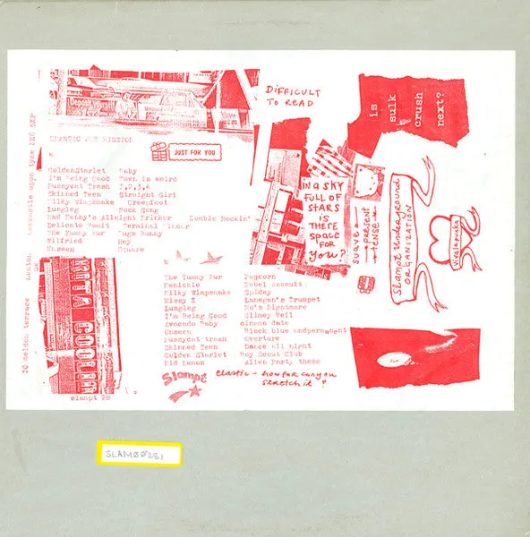 Various Elastic Jet Mission slampt28 vinyl-LP blå brukt