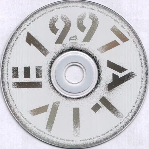 Daft Punk Alive 1997 CD brukt live house