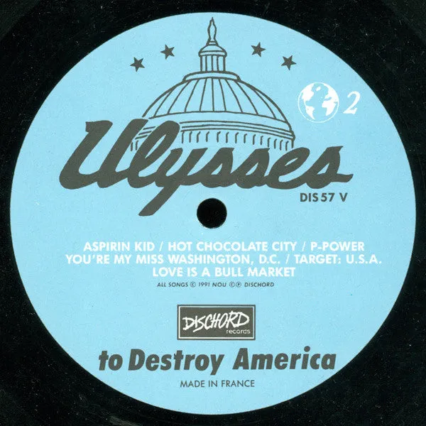 Nation Of Ulysses 13-Point Program To Destroy America LP brukt 1991