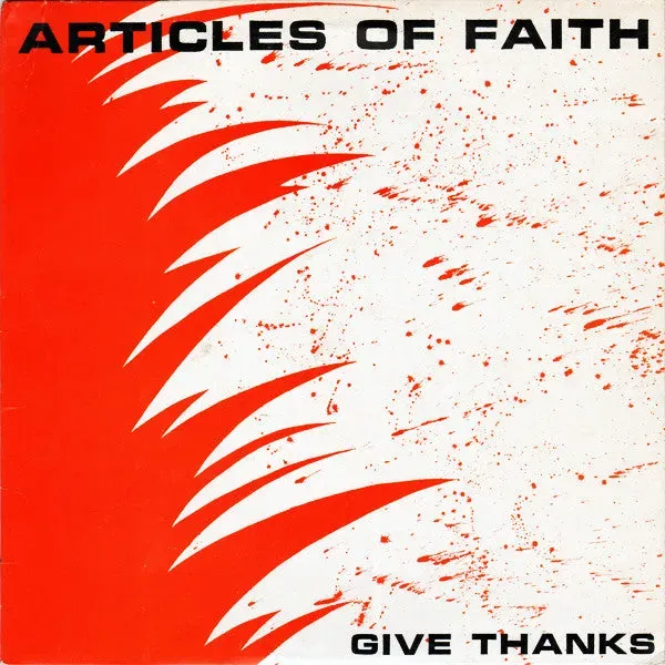 Articles Of Faith Give Thanks LP brukt 1984-punk