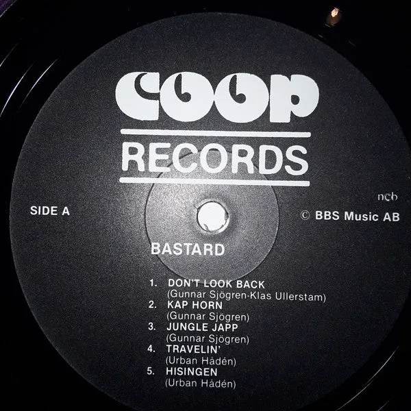 Bastard Don’t Look Back LP brukt jazz-funk