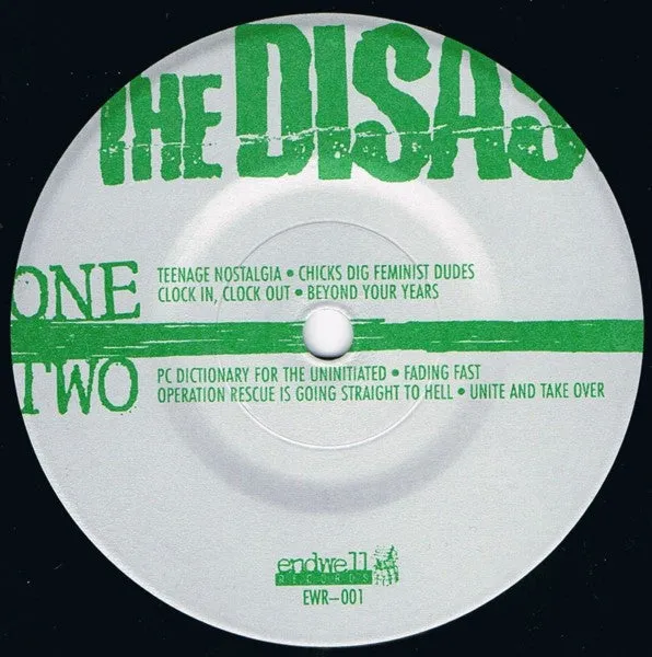 The Disaster With Years Left To Go 7" brukt vinyl