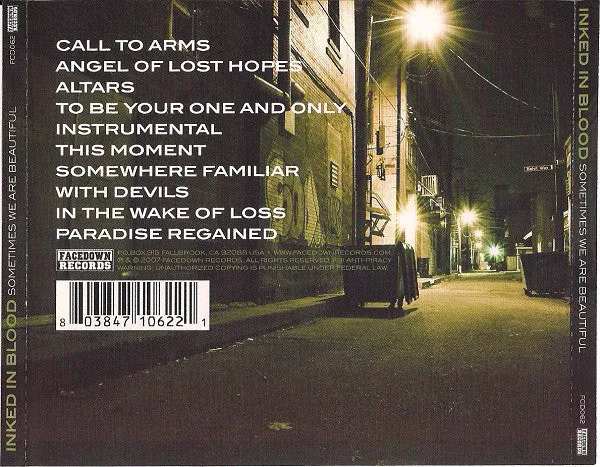 Inked In Blood Sometimes We Are Beautiful CD