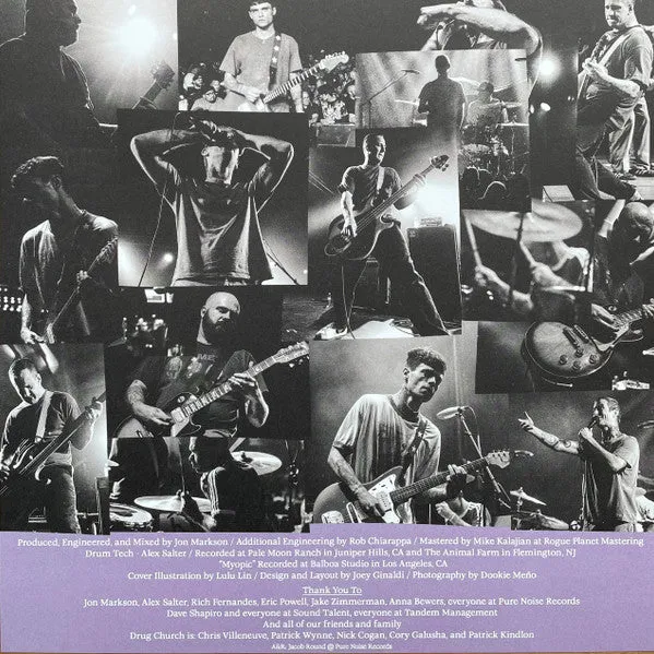 Drug Church Prude LP brukt Ltd melodisk hardcore