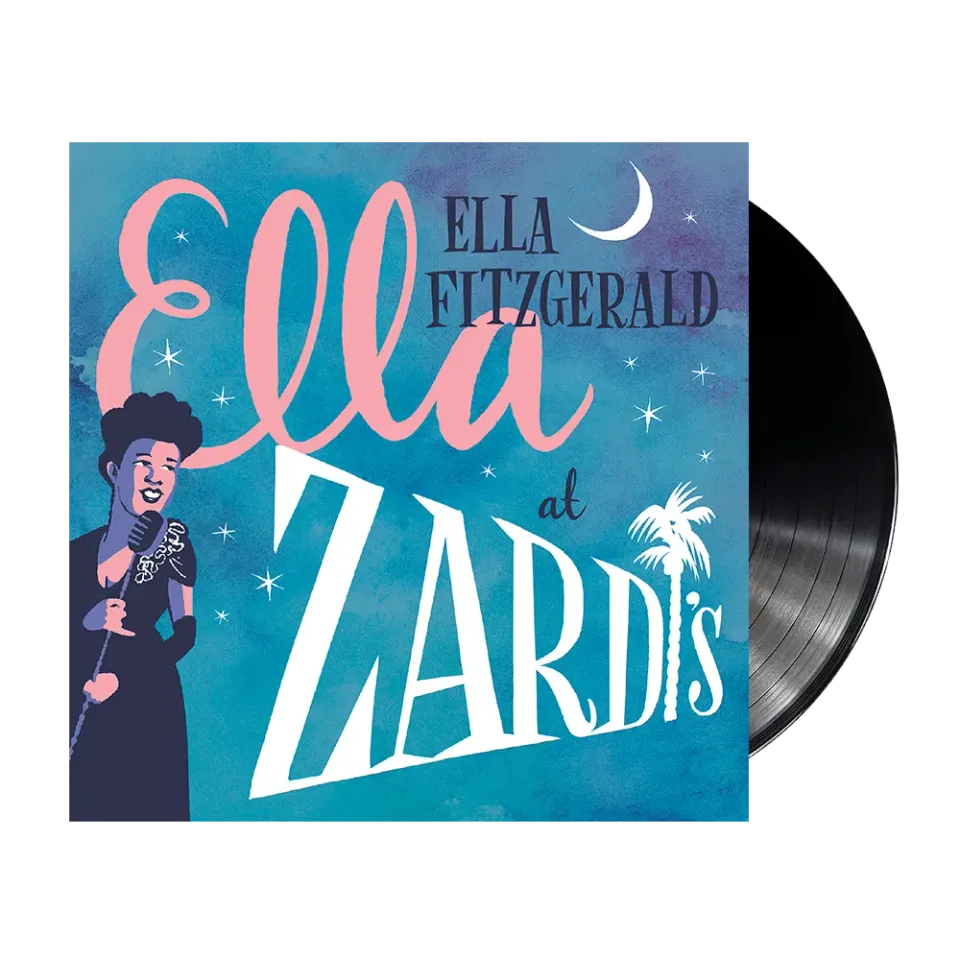 Ella Fitzgerald Ella At Zardi's LP svart 2LP liveopptak