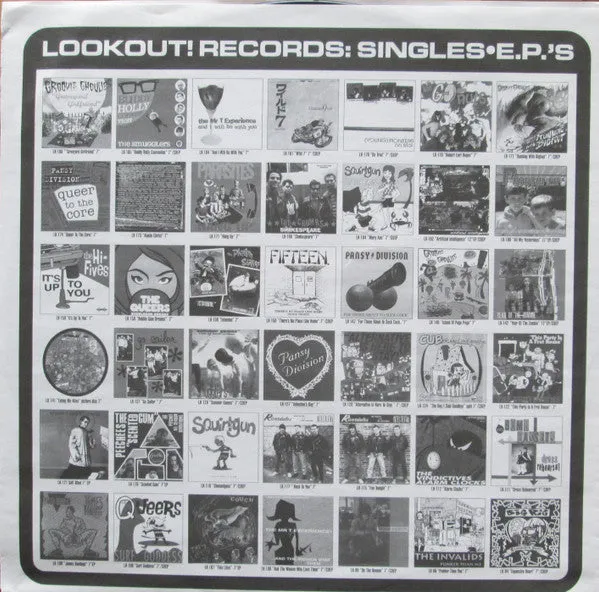 The Eyeliners Here Comes Trouble LP brukt punk
