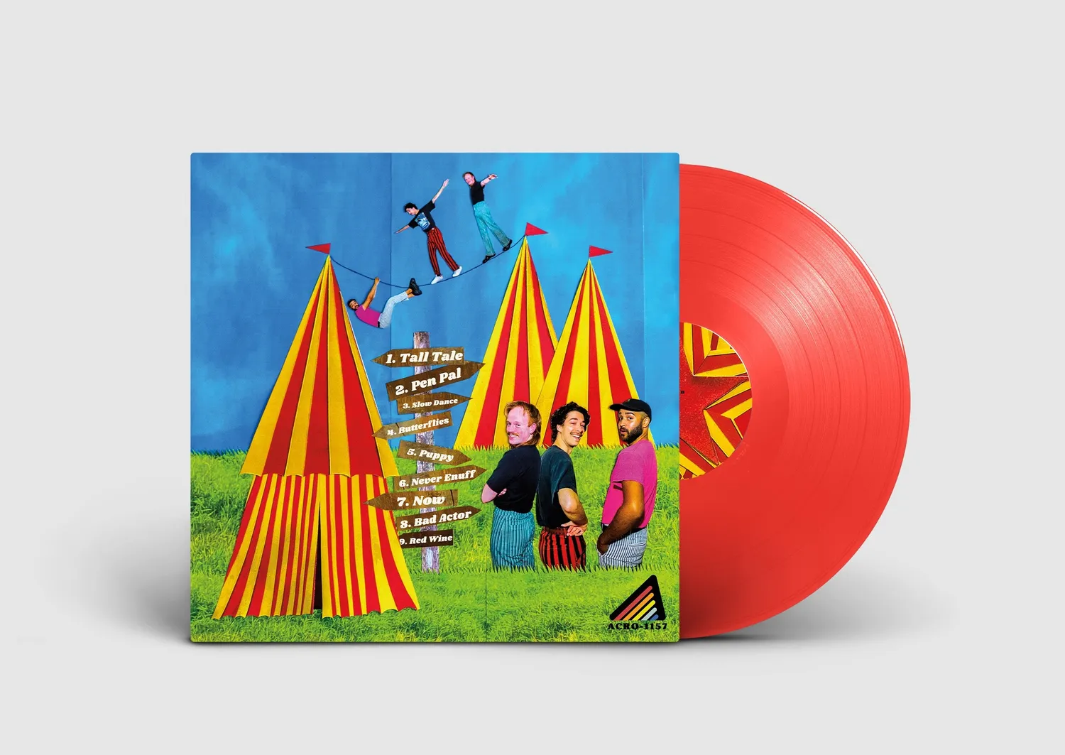 Winona Forever Acrobat vinyl LP rød vinyl