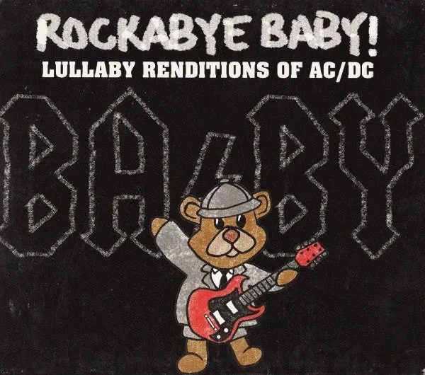 Alex Gibson Rockabye Baby AC/DC CD brukt – vuggesang