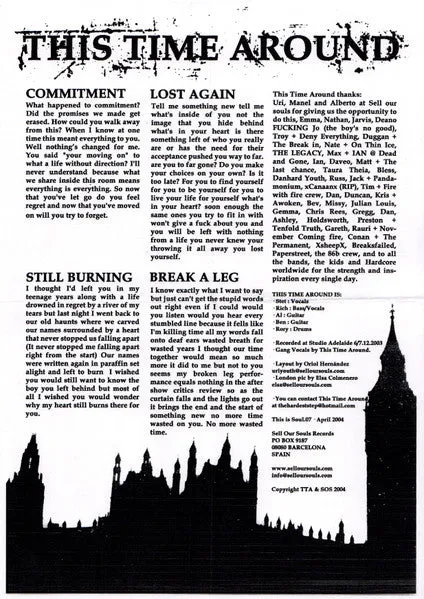 This Time Around What’s In Your Heart 7" rød vinyl brukt