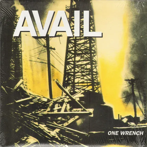 Avail One Wrench LP vinyl album brukt hardcore