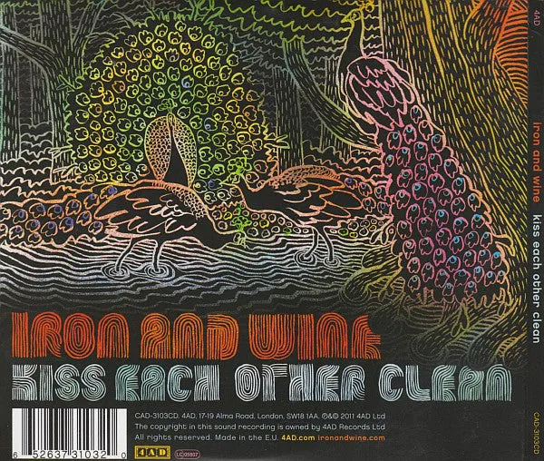 Iron And Wine Kiss Each Other Clean CD brukt folk