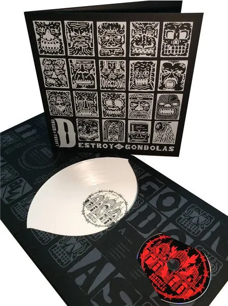 Destroy All Gondolas Laguna di Satana LP hvit vinyl + CD brukt