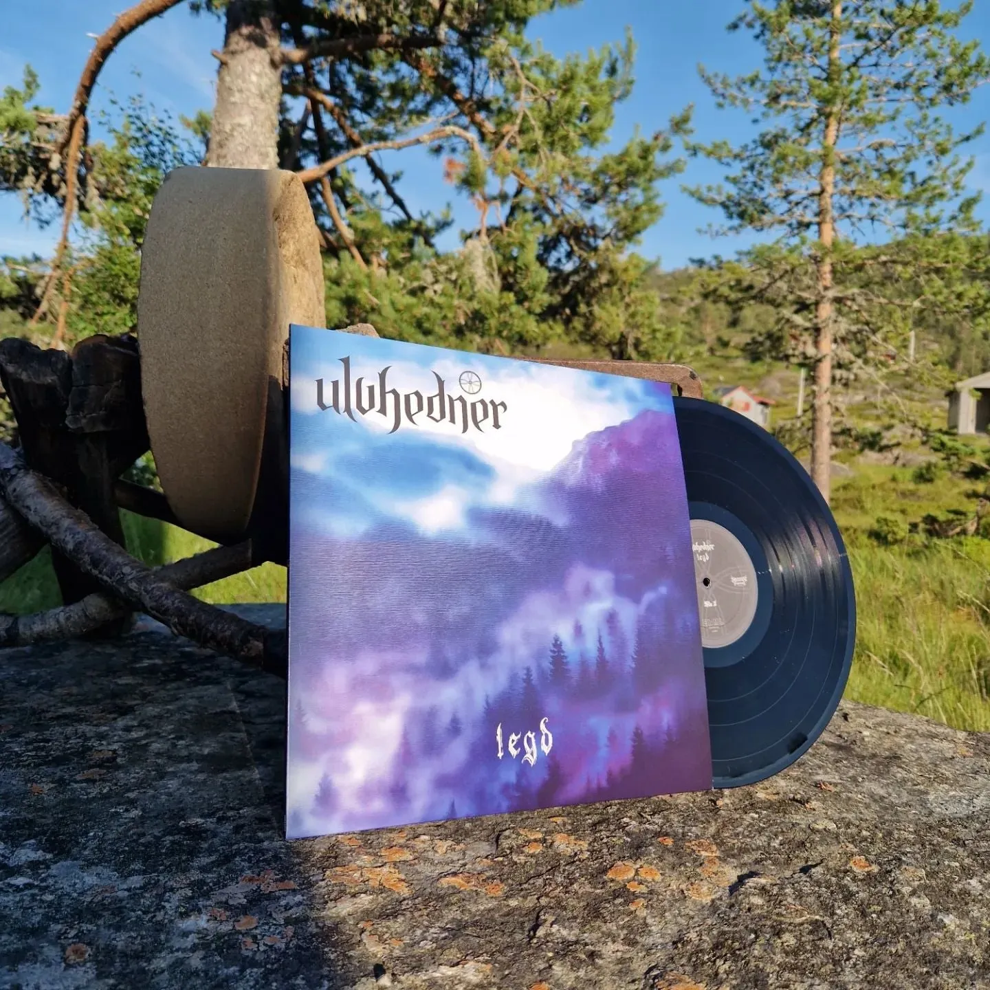 Ulvhedner Legd LP vinylplate svart vinyl