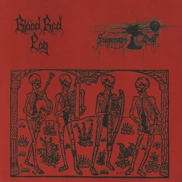 Blood Red Fog Funerary Bell Split CD black metal