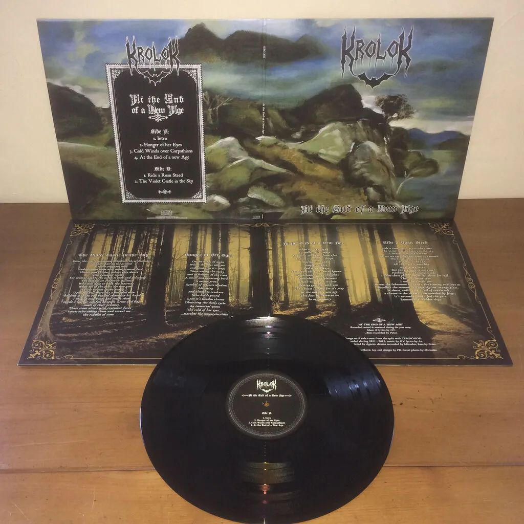 Krolok At The End Of A New Age LP vinyl svart
