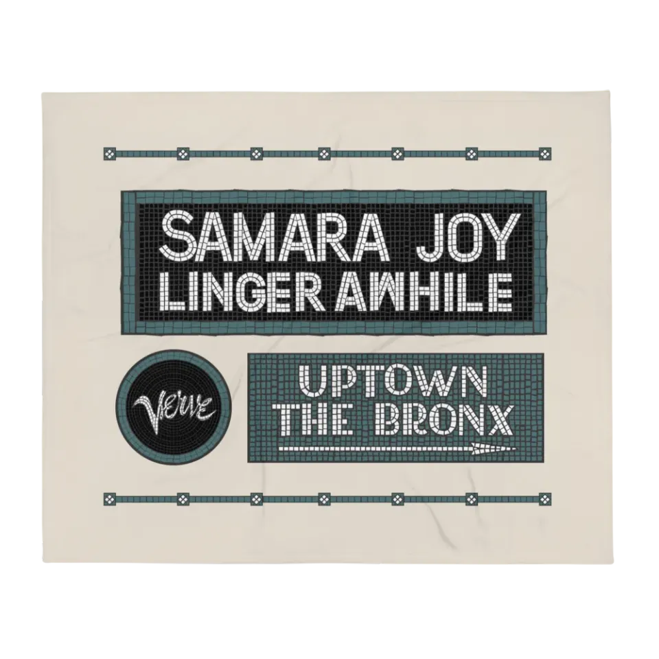 Samara Joy pledd throw 127x153 cm polyester