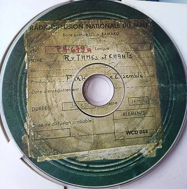 Ali Farka Touré Radio Mali CD samleplate 1996