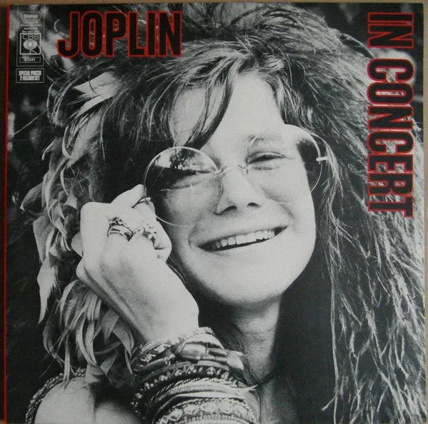 Janis Joplin Joplin In Concert 2xLP vinyl brukt bluesrock