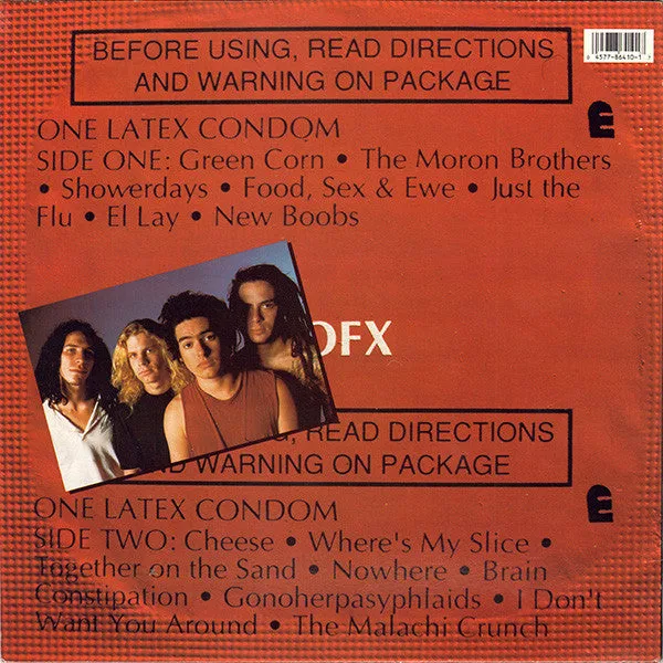 NOFX Ribbed vinylplate brukt punk