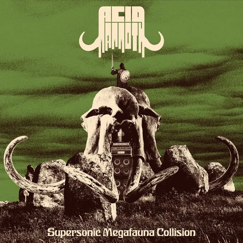 Acid Mammoth Supersonic Megafauna Collision CD digipak doom