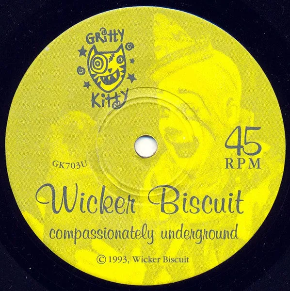 Wicker Biscuit Basement 7" singel brukt punk