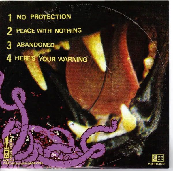 New Mexican Disaster Squad Peace With Nothing 7" EP rosa hardcore