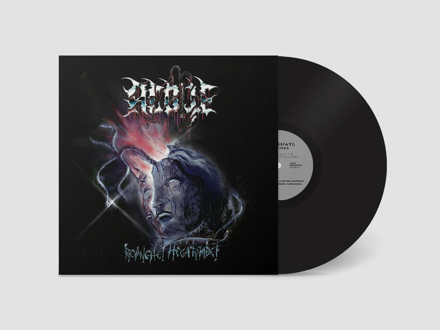 Açoite Revanche! Hecatombe! LP svart vinyl bonus