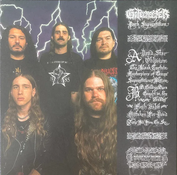 Gatecreeper Dark Superstition LP vinyl lilla brukt