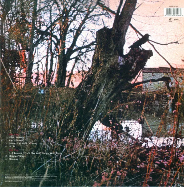 Black Sabbath Black Sabbath LP vinyl brukt 180g gatefold