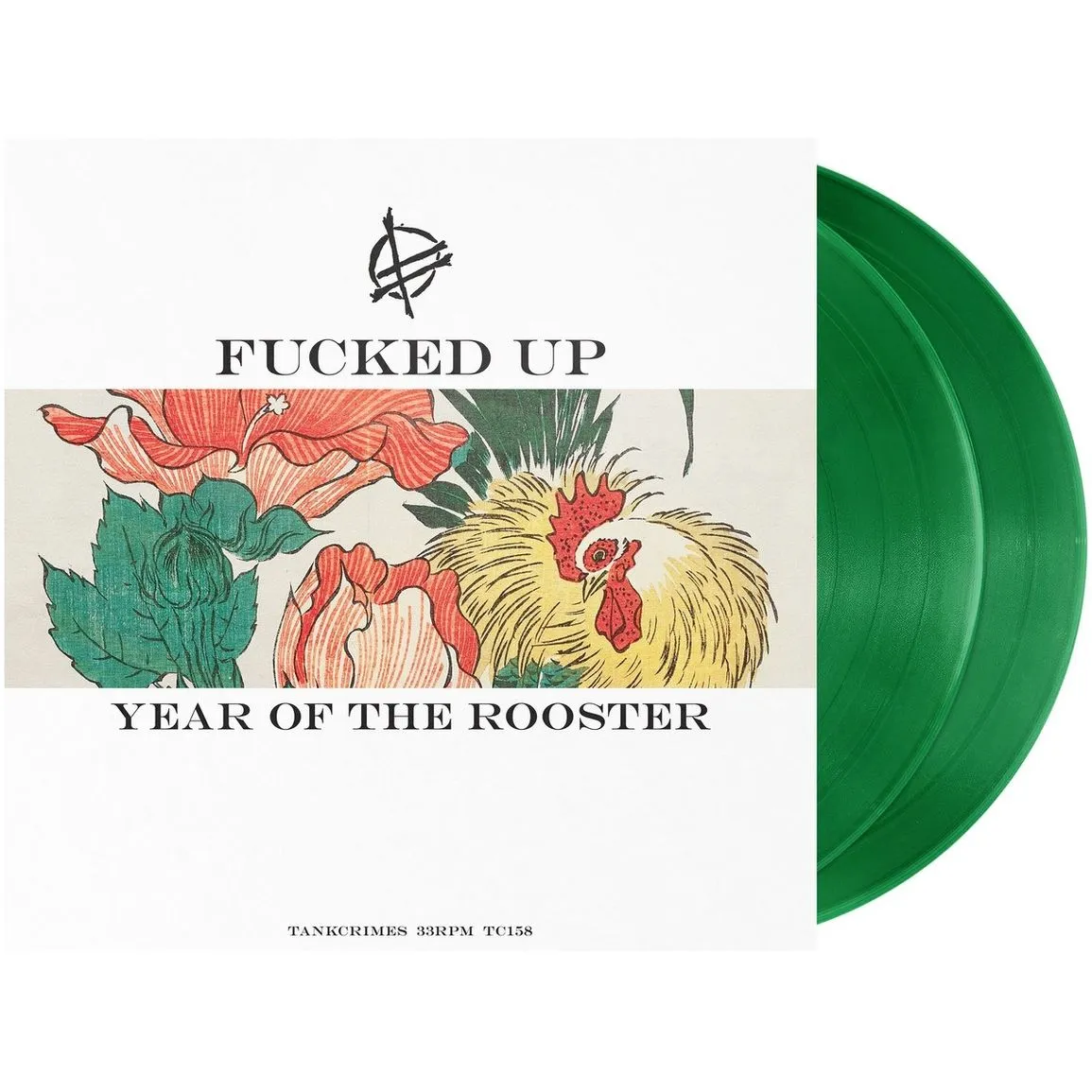Fucked Up Year Of The Rooster 2xLP vinyl grønn hardcore