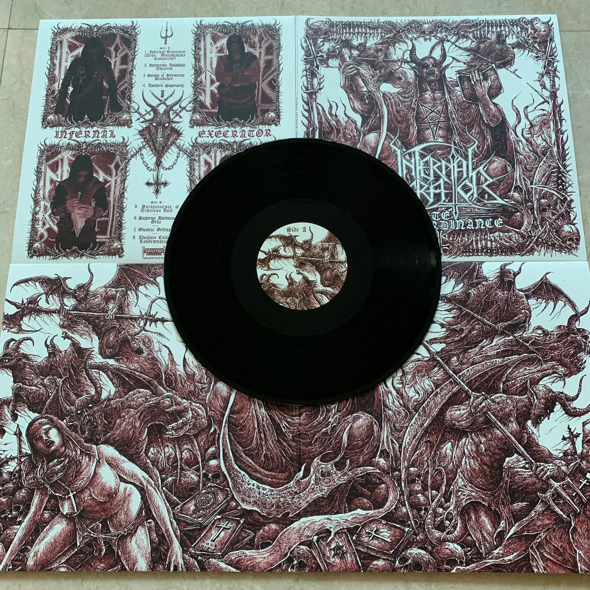 Infernal Execrator Obsolete Ordinance LP gatefold vinyl