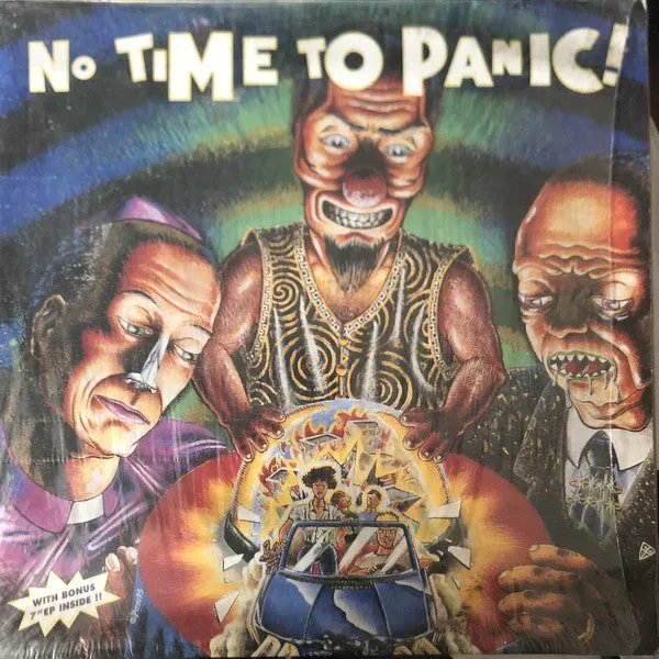 Various No Time To Panic LP vinyl brukt med inner