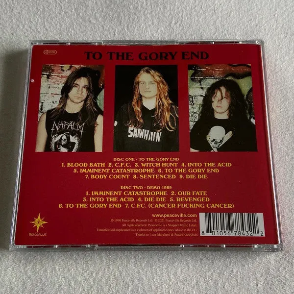 Cancer To The Gory End 2xCD brukt remaster