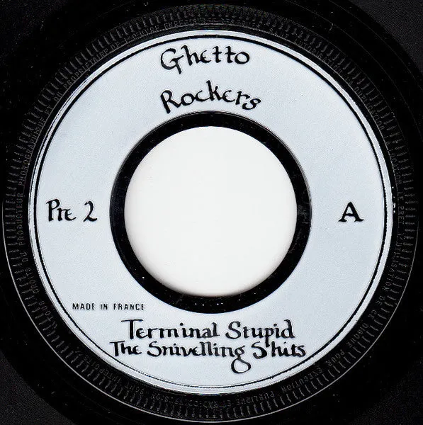 Snivelling Shits Terminal Stupid 7" singel brukt punk