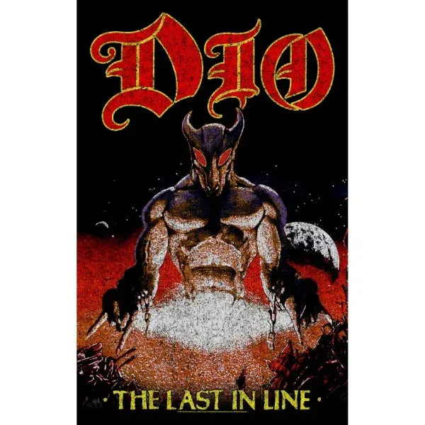Dio The Last In Line tekstilposter