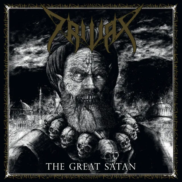 Trivax The Great Satan CD black metal jewelcase