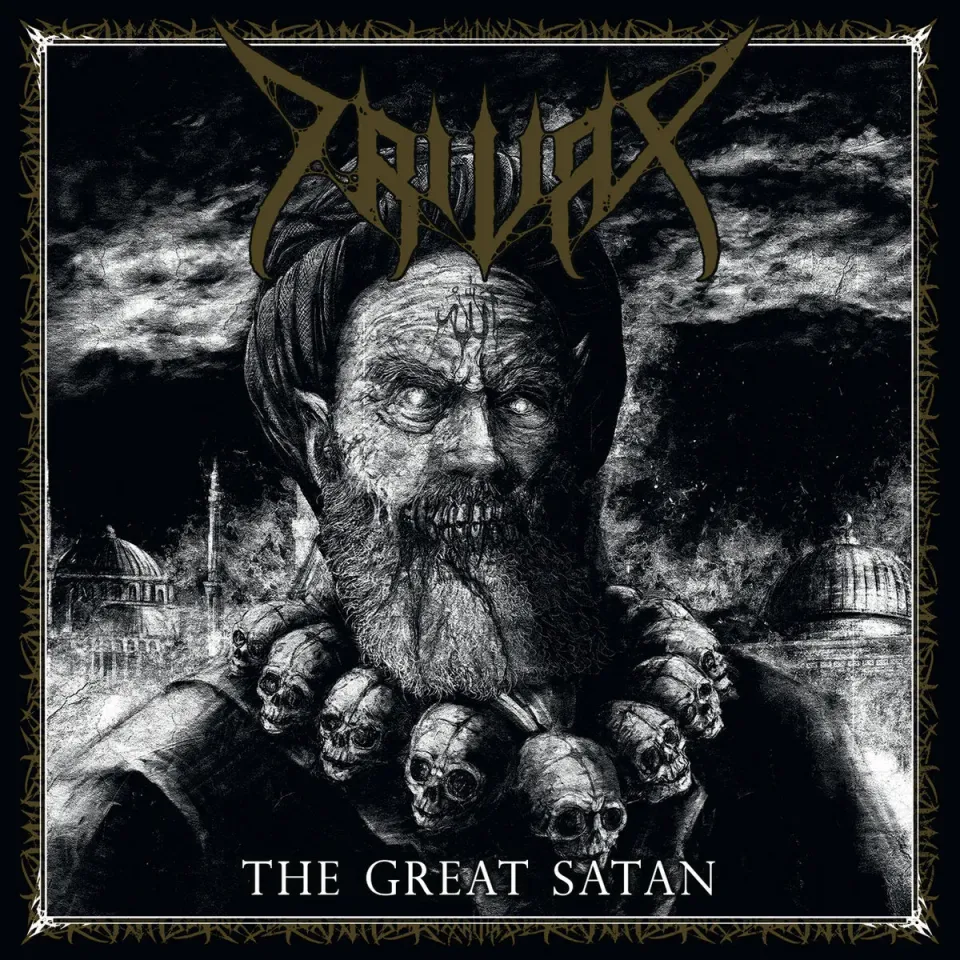 Trivax The Great Satan CD black metal jewelcase