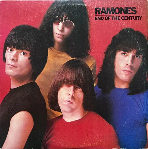 Ramones End Of The Century SRK 6077 LP vinylplate brukt punk