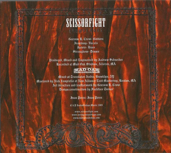 Scissorfight Jaggernaut CD brukt stonerrock