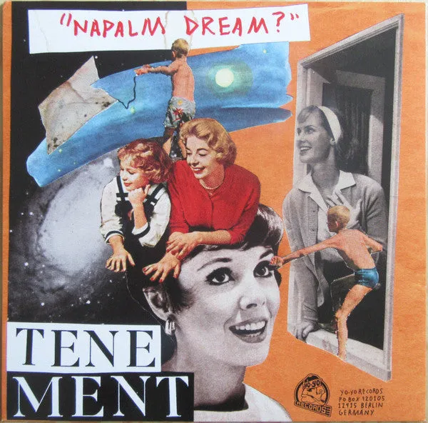 Tenement Napalm Dream LP svart vinyl brukt punk