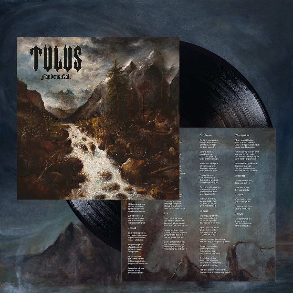 Tulus Fandens Kall LP vinyl svart black metal