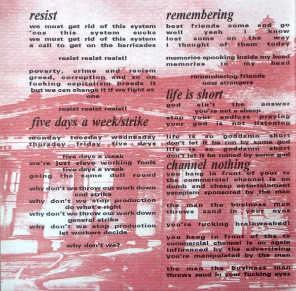 Seein Red Marinus 7" vinyl brukt hardcore