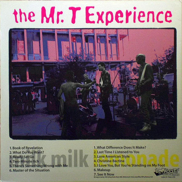 Mr. T Experience Milk Milk Lemonade LP vinyl brukt poppunk