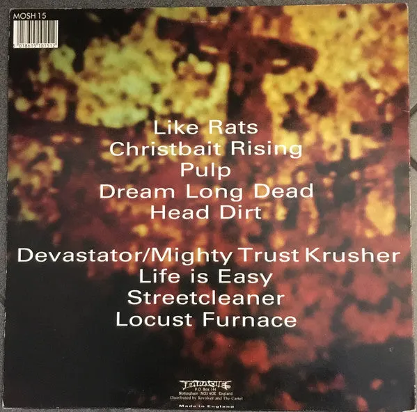 Godflesh Streetcleaner LP brukt NM industrial metal